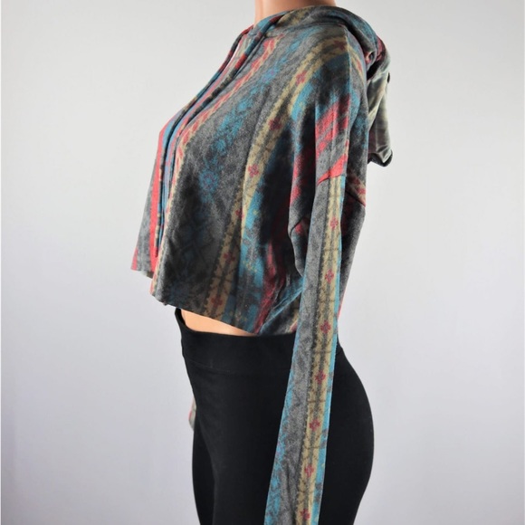 BearDance Snowflake Hooded top | Fall/Autumn Warm Hoodie - Picture 3 of 5